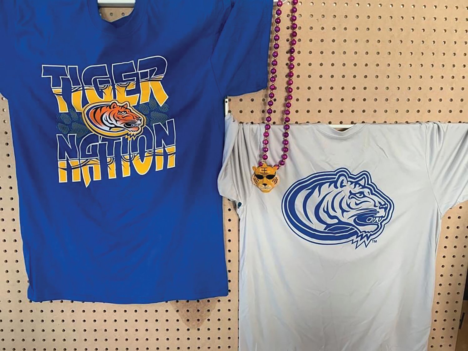 CLEWISTON — CHS Tiger T-shirts and decals are available at the new CHS Student Bookstore.